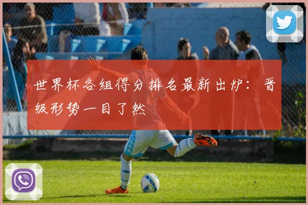 世界杯各组得分排名最新出炉：晋级形势一目了然